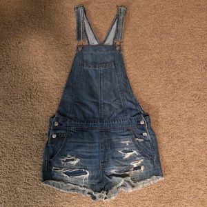 American Eagle Jean Overalls